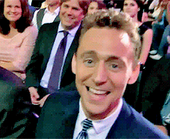 mishasteaparty:  Tom Hiddleston during the MTV Movie Awards 