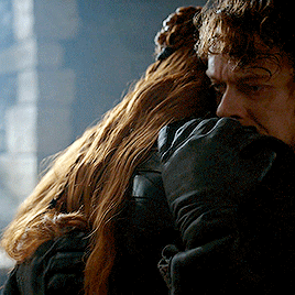 ralts:You don’t have to choose. You’re a Greyjoy and you’re a Stark.I didn’t expect to ship this, bu