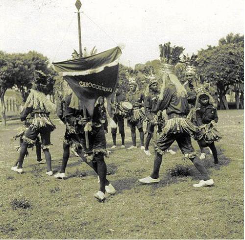 1) Cabocolinho índios africanos - 31/mar/1938. Torrelândia, João Pessoa (PB)2) R