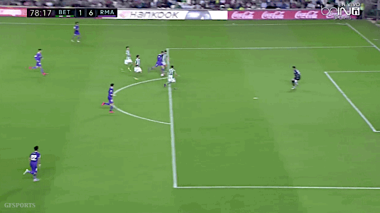 Real Madrid's Cristiano Ronaldo Scores Amazing Long-Range Goal vs. Real  Betis (GIF) 