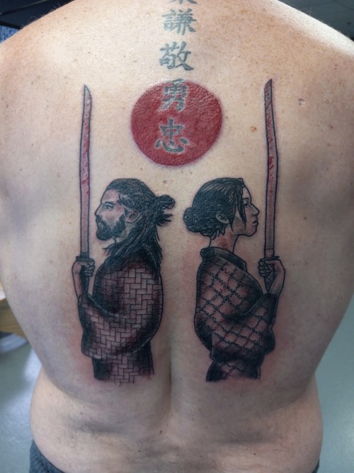 My Back Piece Started