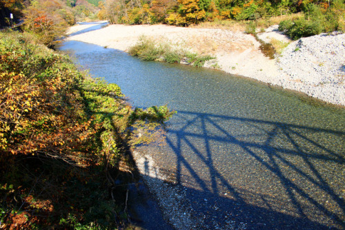 20171105（日,sun）打波川（県道173号線）uchinami river