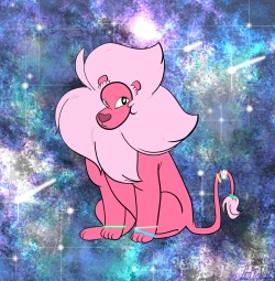 hiro-the-art-nerd:  LION WEARING GLOW STICKS!!! 💖💖💖