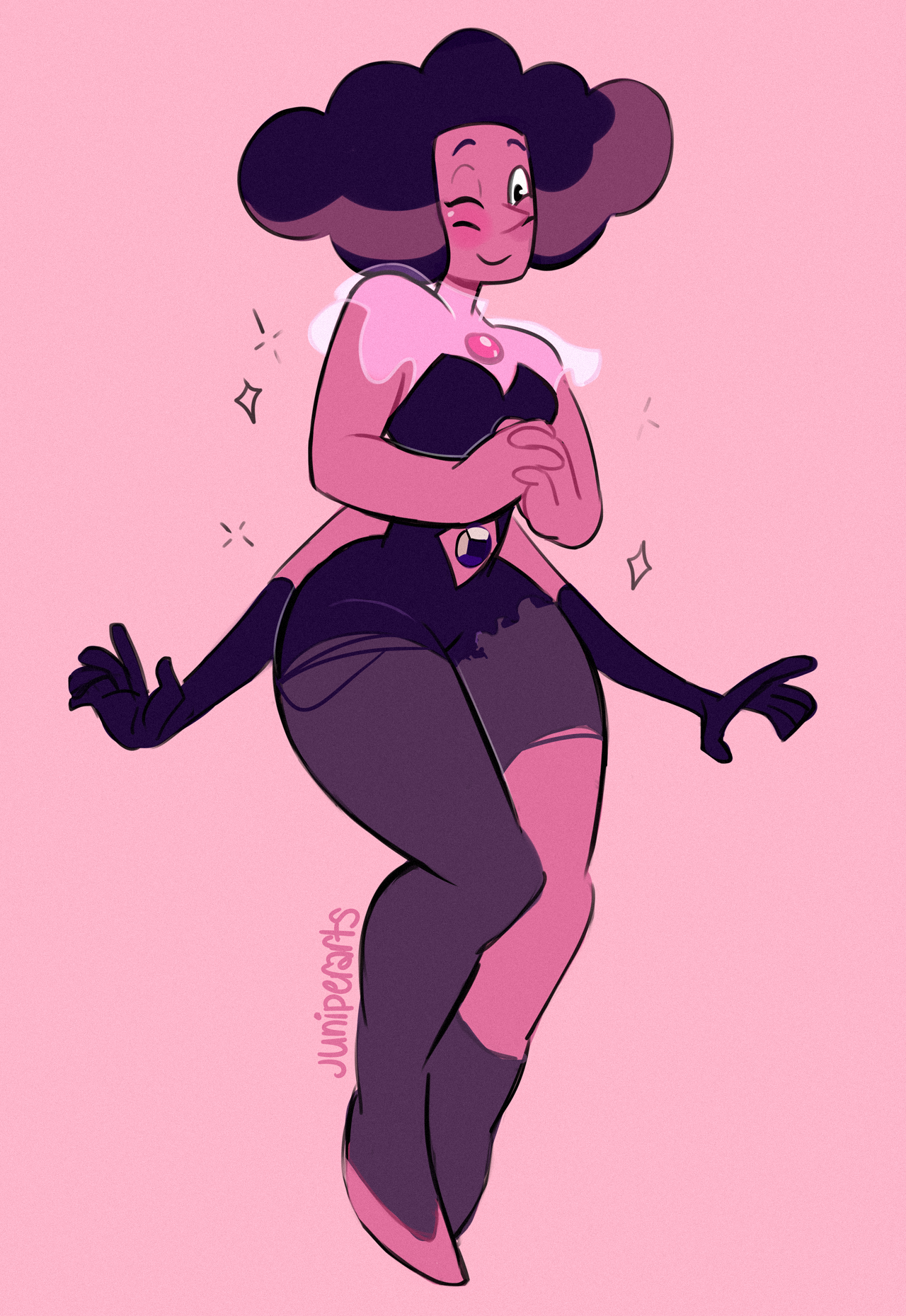 juniperarts:  Everyone is talking about Sapphire Peach but what about Rhodonite??