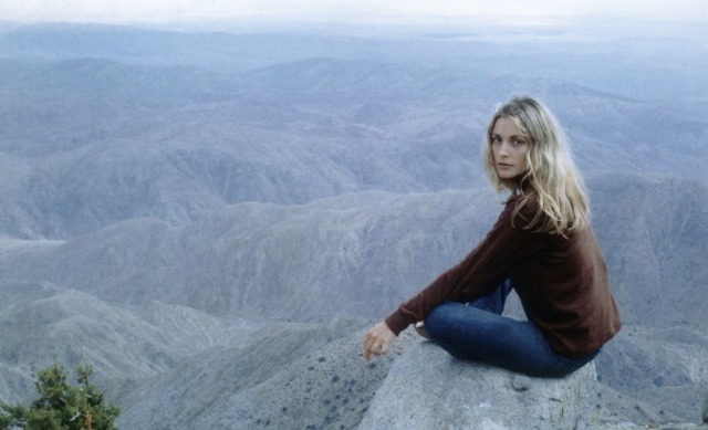 Sharon Tate, photographed by her husband during a 1968 trip to Joshua Tree National Park.