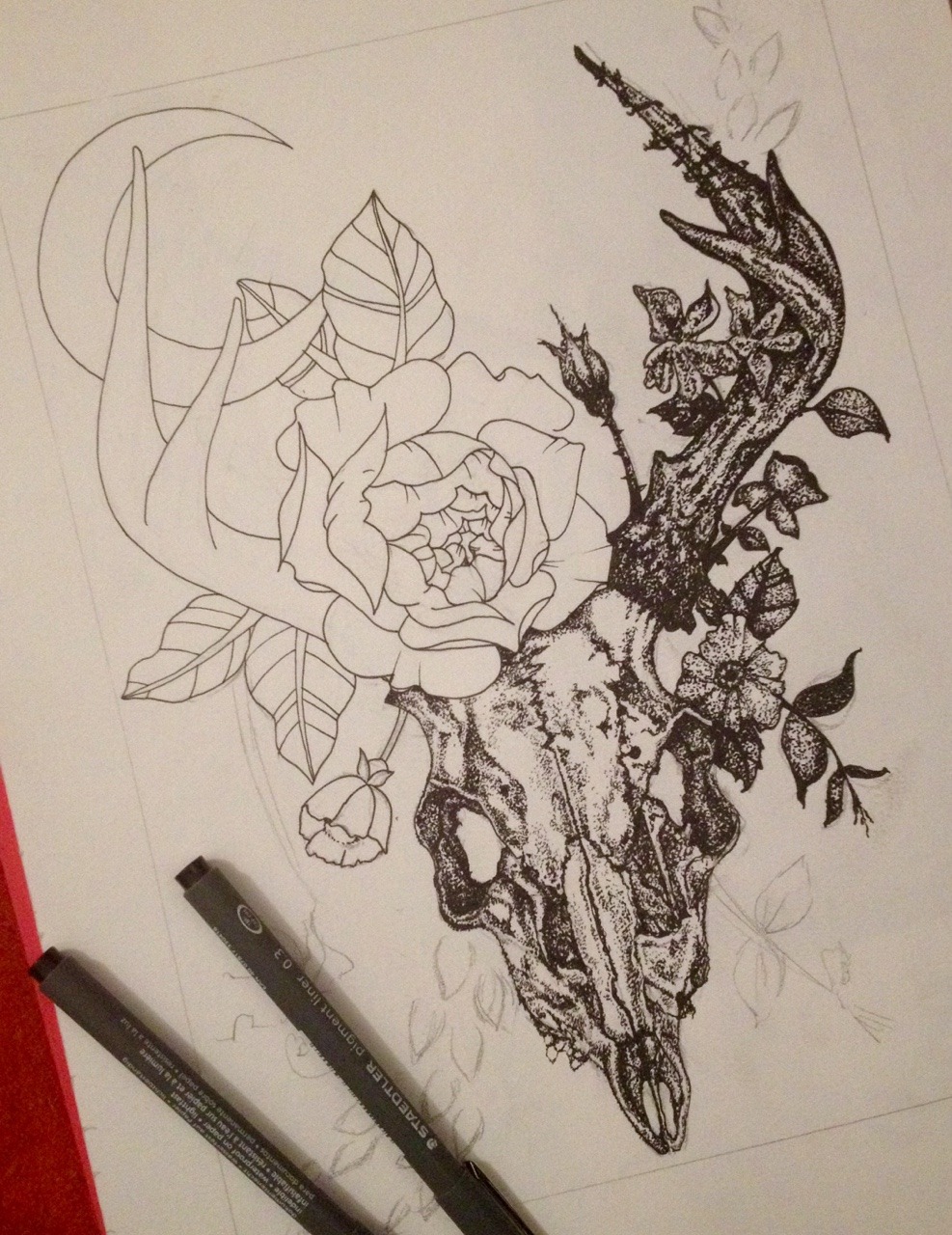 roseghoul:  how many dots can a tired artist dot before the dots overwhelm their