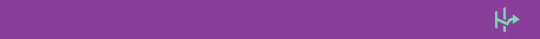 a purple footer with the alt+h logo