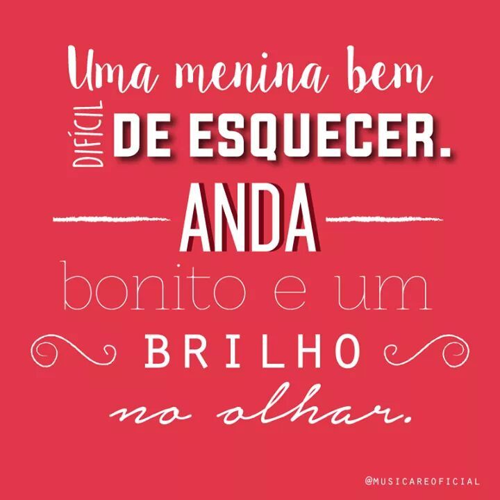 musicare:  Tem um jeito adolescente que me faz enlouquecer E um molejo que não vou