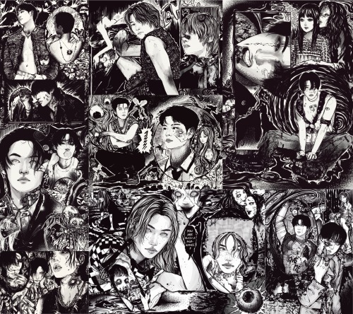 Stray Kids X Junji Ito Series 