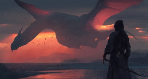 probablymonstrousrpgideas:gaberoid:laurathelionqueen:theamazingdigitalart:Dragon sketch bySwang .I w