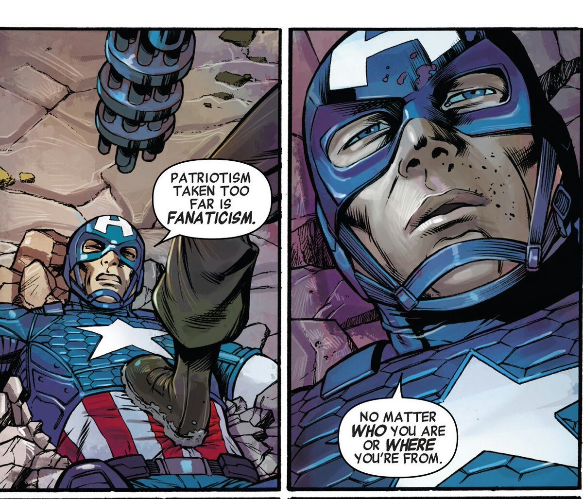 dubiousculturalartifact:*this* is the Captain America we need to be hearing from