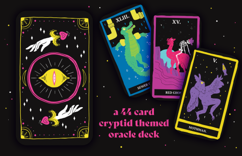 charmingcryptidsoracle: introducing the charming cryptids oracle decki’m thrilled to share with you 