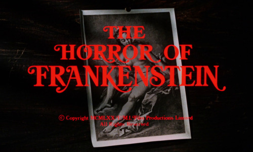 crumbargento:FRANKENSTEIN Hammer Horror film series (1957–1974)