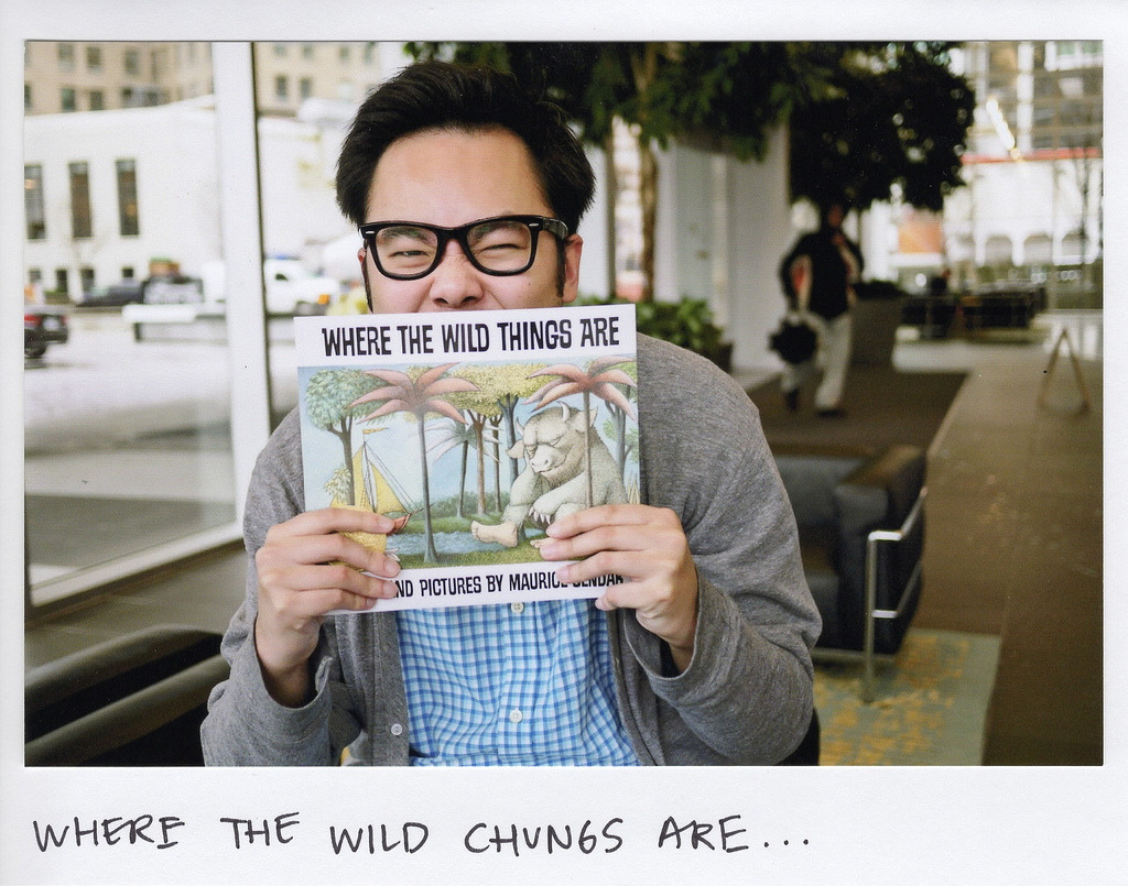 A Good Book Drive. (via Cory Ashworth)
“  Where the Wild Chungs Are…
”