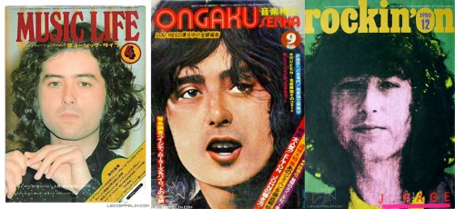 la-sanfi: Selection of Jimmy Page magazine covers