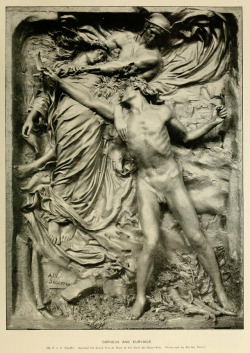 Thefugitivesaint:victor-Joseph Segoffin (1867-1925), ‘Orpheus And Eurydice’,