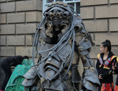 Today’s selection of Street Performers at the Edinburgh Fringe.