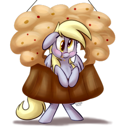 mlpfim-fanart:  Muffin Wall by TheDoggyGal