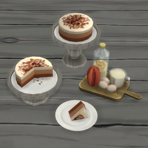 Triple Chocolate Mousse CakePublic ReleaseNote: this will be getting an update soon to use my cocoa 