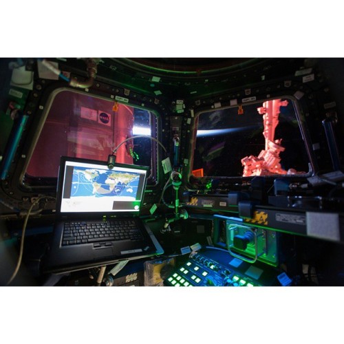 Interior View #nasa #apod #iss #expedition42 #astronomy #space #science #orbit