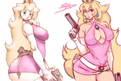 liquidxlead:  Throwback Thursday, Peach as ‘Goomb Raider’ (apparently haven’t lost my love for puns) from circa ‘04.