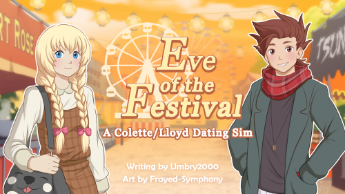  HAPPY COLLOYD DAY! So!! I made a short dating sim with writing by @umbry2000​! It’s only a 5-