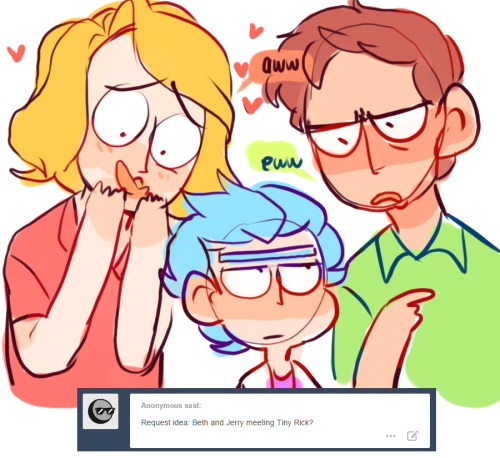 ttoba: Rick and Morty Requests. Drawing these many Ricku and Mort Mort made me the happiest dork on 