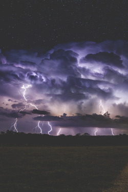 modernambition:   Lightning Clouds | Instagram  