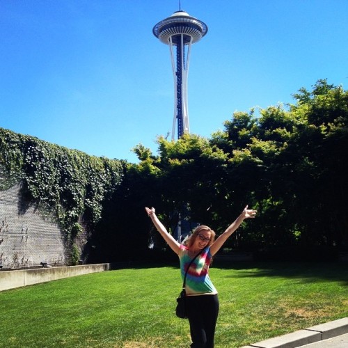 Hi. I’m a dork. 😆😁 (at Space Needle)