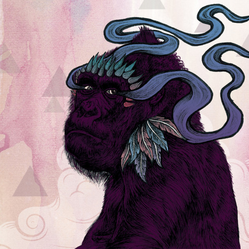 sosuperawesome:  Bestial Spirits by Mat Miller on Tumblr and Society6 • So Super Awesome is also on Facebook, Twitter and Pinterest •  