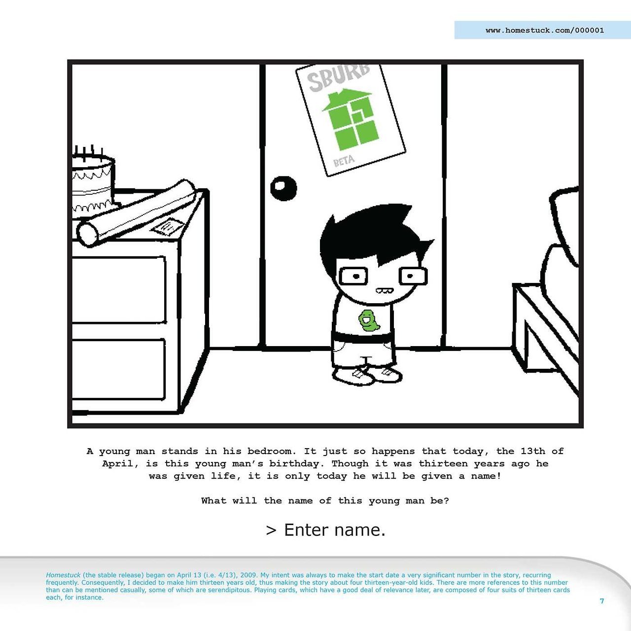 kaylaserket: Images from the first Homestuck book.  Second book 