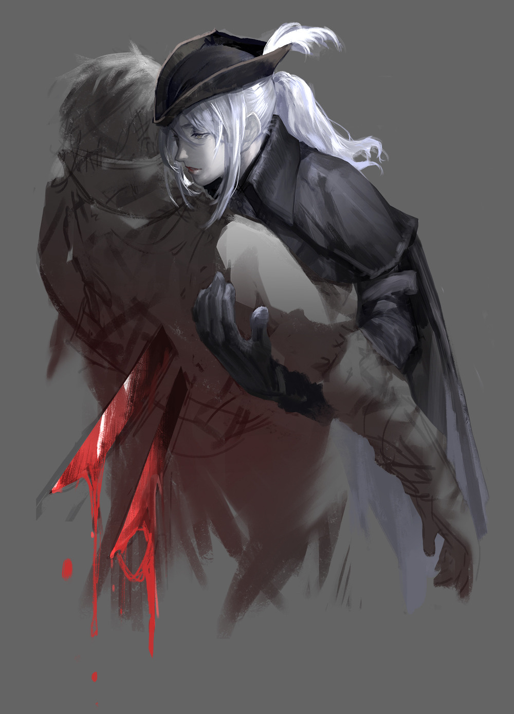 jeza-red:  kzcjimmy:  Lady Maria’s last hug  “Git gud.” 