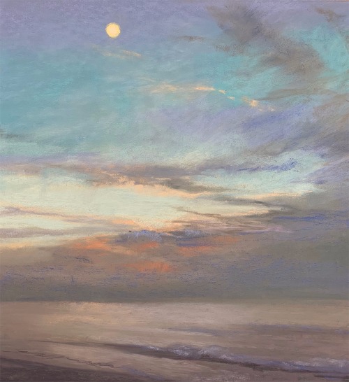 huariqueje:  Moment of Peace    -   Jeanne Rosier Smith, 2019American,b.1966-Pastel, 16 x 16 in.