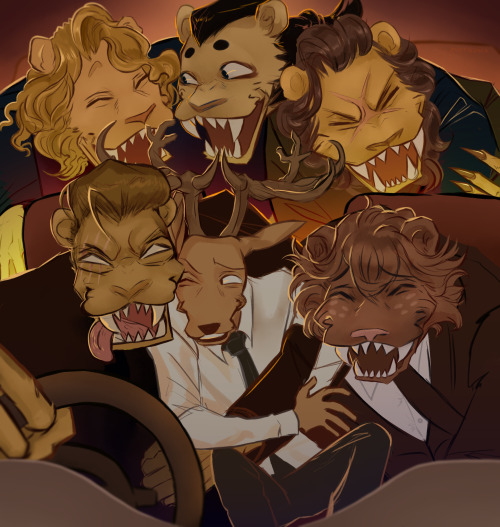 zoetheduckling: sometimes a family is a bunch of lions from a criminal organization, and their gay d