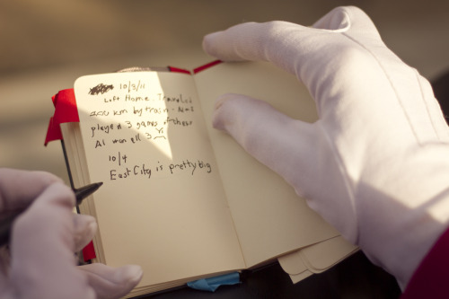 vantasticmess: vantasticmess: Edward Elric’s Alchemy Notebook Edward Elric | Photographer In F