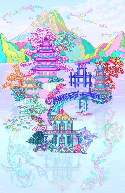 duskdesigns:  Chinoiserie Isle  Instagram / Shop