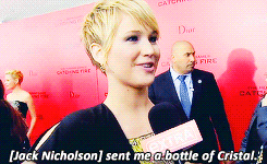 jenniferlawrencedaily:  I’m…really excited. I’ll be able to drink this time.