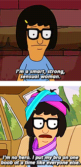 Pinkmnss:  Get To Know Me Meme - [1/16] Favorite Female Characters  Tina Belcher » ”Dad,
