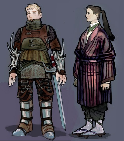 Cleaning Out My Sketch Closets, Did This A While A Go When I Just Wanted To Draw These Two In Something