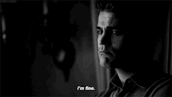 xxvampirediaries:I’m fine.