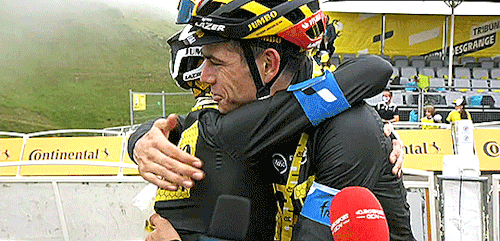 Jonas Vingegaard & Wout Van Aert Tour De France 2021 - Stage 18