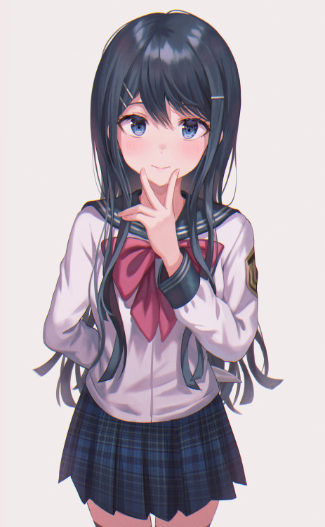 animefemme: Sayaka Maizono by TOKKYU [Danganronpa]