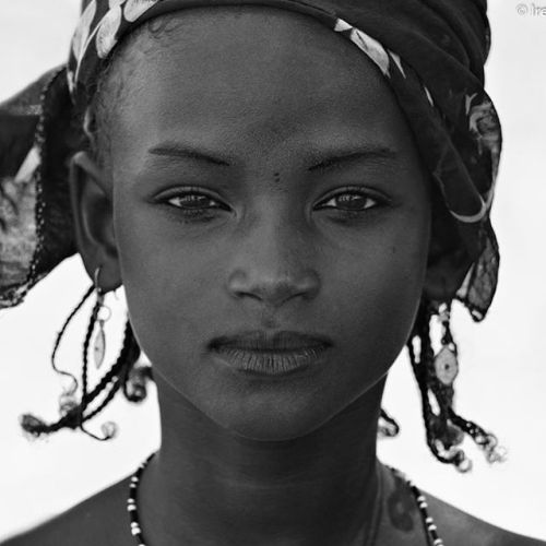 Natural BeautyPortrait of girl. Birnin Kebbi - Argungu Road, Nigeria. Photo by @irene.becker #Africa