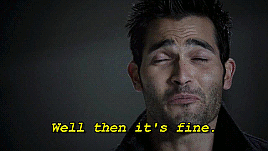poisonandacure:  Derek, you can’t just go around turning teenagers into werewolves! It draws a lot of attention–it’s dangerous! Don’t give them an excuse to come after you…don’t give me more reason to worry.Hunter!Stiles Sterek AU: How to