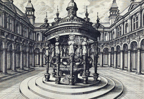 Artis perspectivae (1568).> Engravers: Hans Vredeman de Vries & Jan van Doetecam & Lucas 