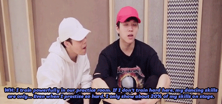 kimsungcutie:  woohyun’s professional self-review featuring input from the members