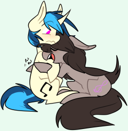 artofthepony-blog:feels like 544564356 years since i last drew these two together