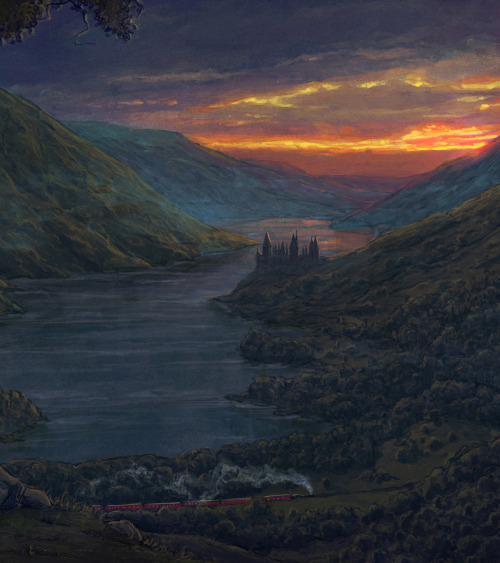 Hogwarts Express  - Harry Potter and the  Philosophe´s Stone by Vladislav Pantic&nbs