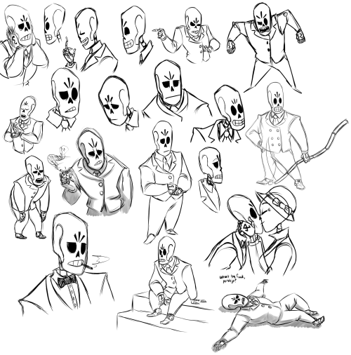 skeleton-justice-warrior:kam-stuck:What do you mean I draw too much Manny? I can’t hear you over my 