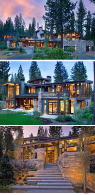 contemporist:  RKD Architects have sent us photos of the “Valhalla Residence” they designed, located in the Sierra Mountains, near Truckee, California.